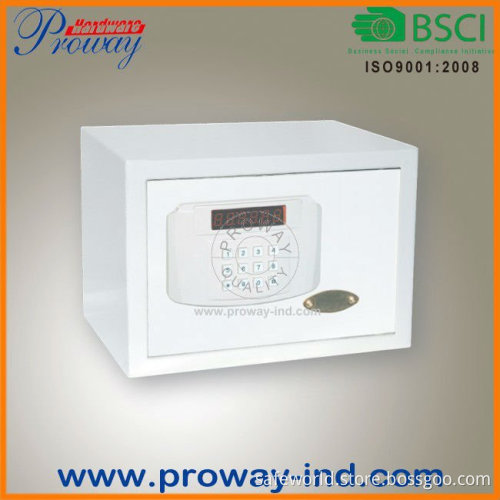 LCD Safe power coating safe box with two keys